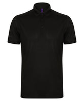 Stretch polo shirt with wicking finish (slim fit)
